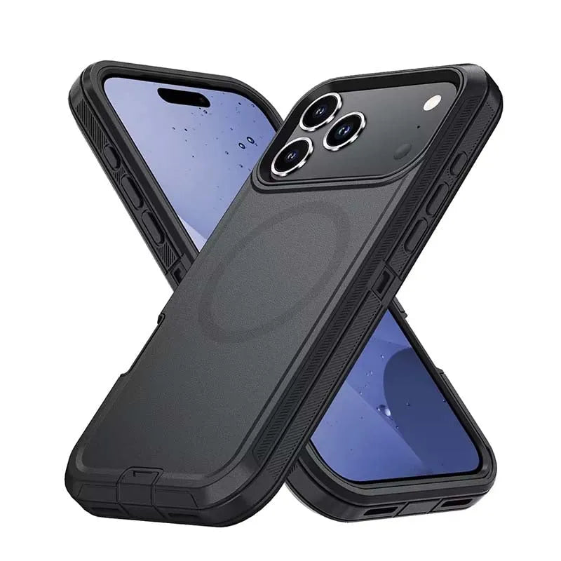 For Apple iPhone 17 Pro Max Magsafe Builder Case Black