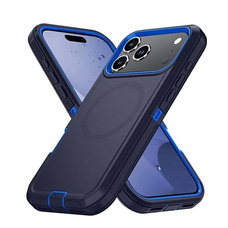 For Apple iPhone 17 Pro Max Magsafe Builder Case Blue