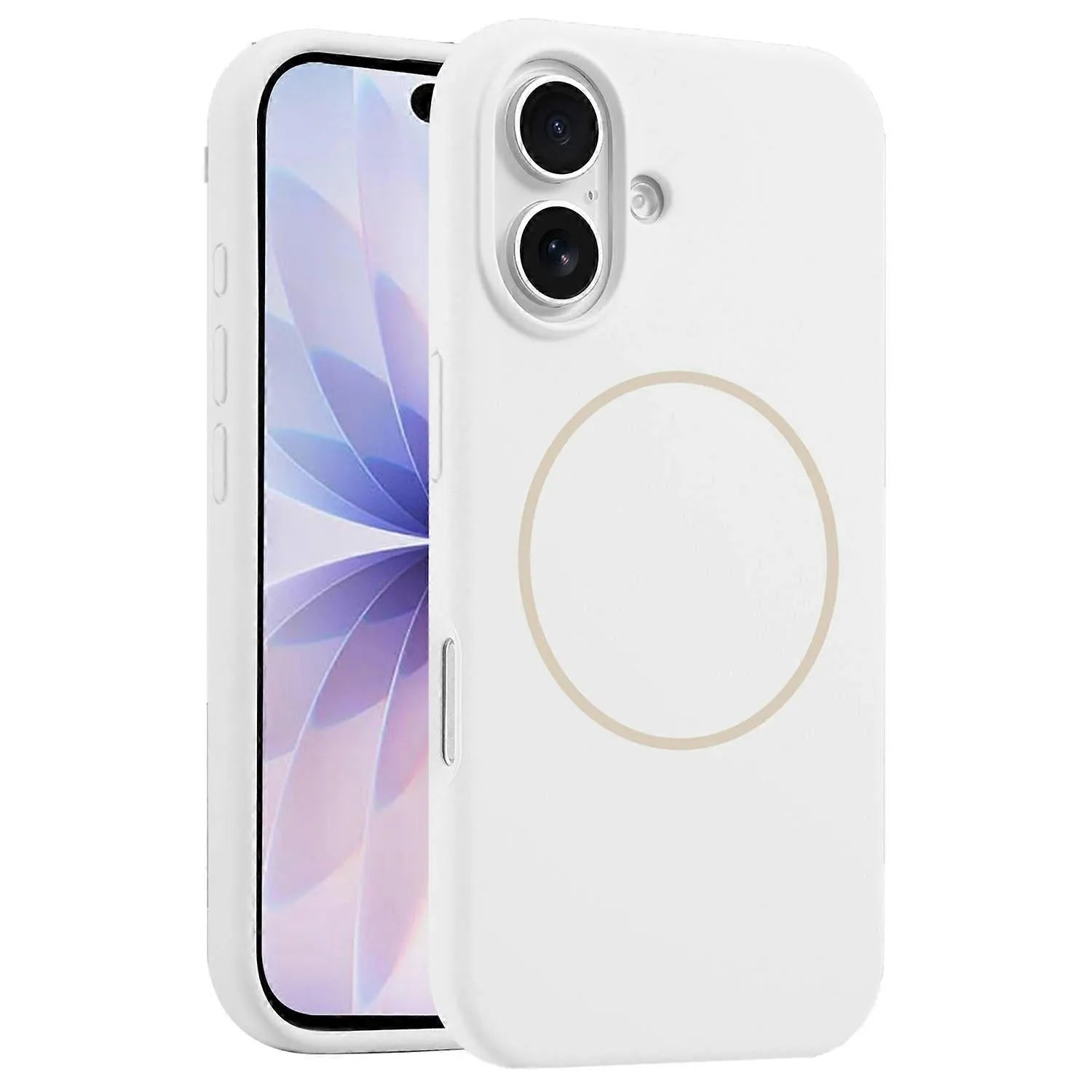 For Apple iPhone 17 Silicon Magsafe Case White