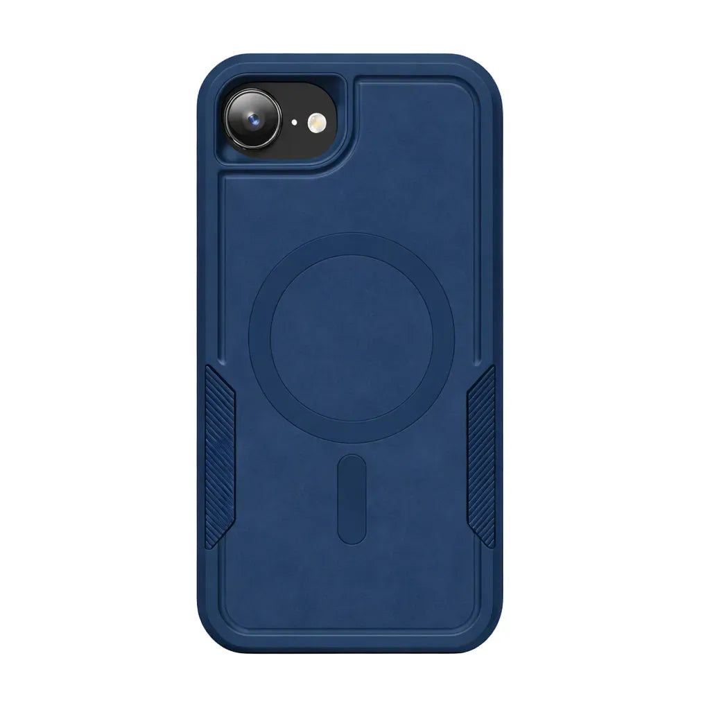 For Apple iPhone 17E Magsafe Symmetry Exploiter Case Blue
