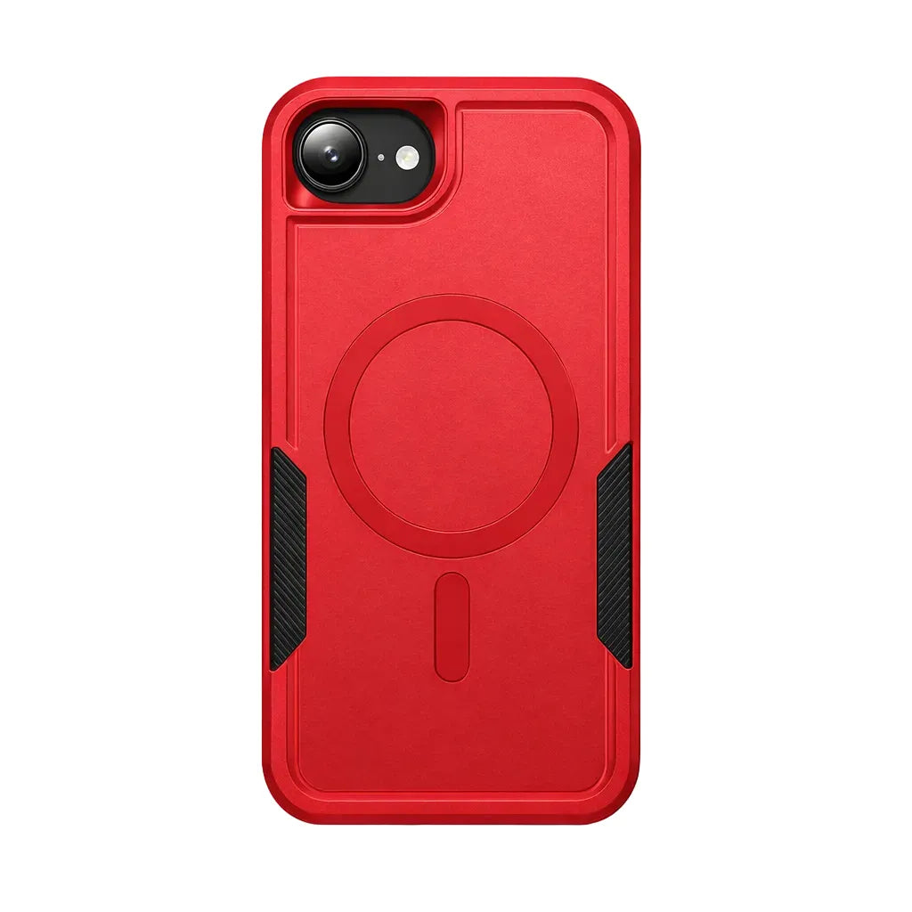 For Apple iPhone 17E Magsafe Symmetry Exploiter Case Red