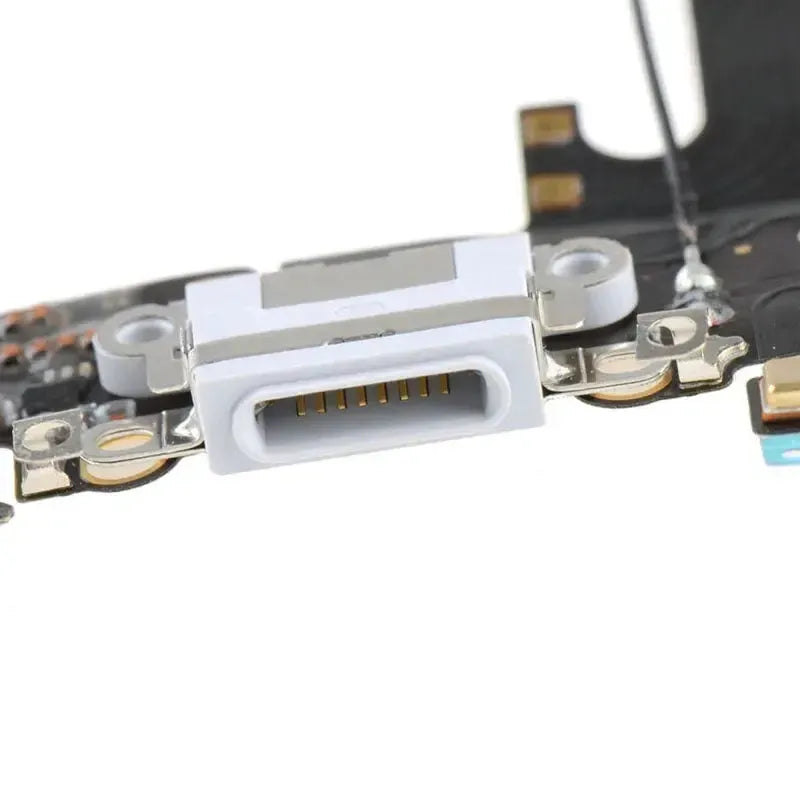 For Apple iPhone 6s Charging Port Flex Cable White