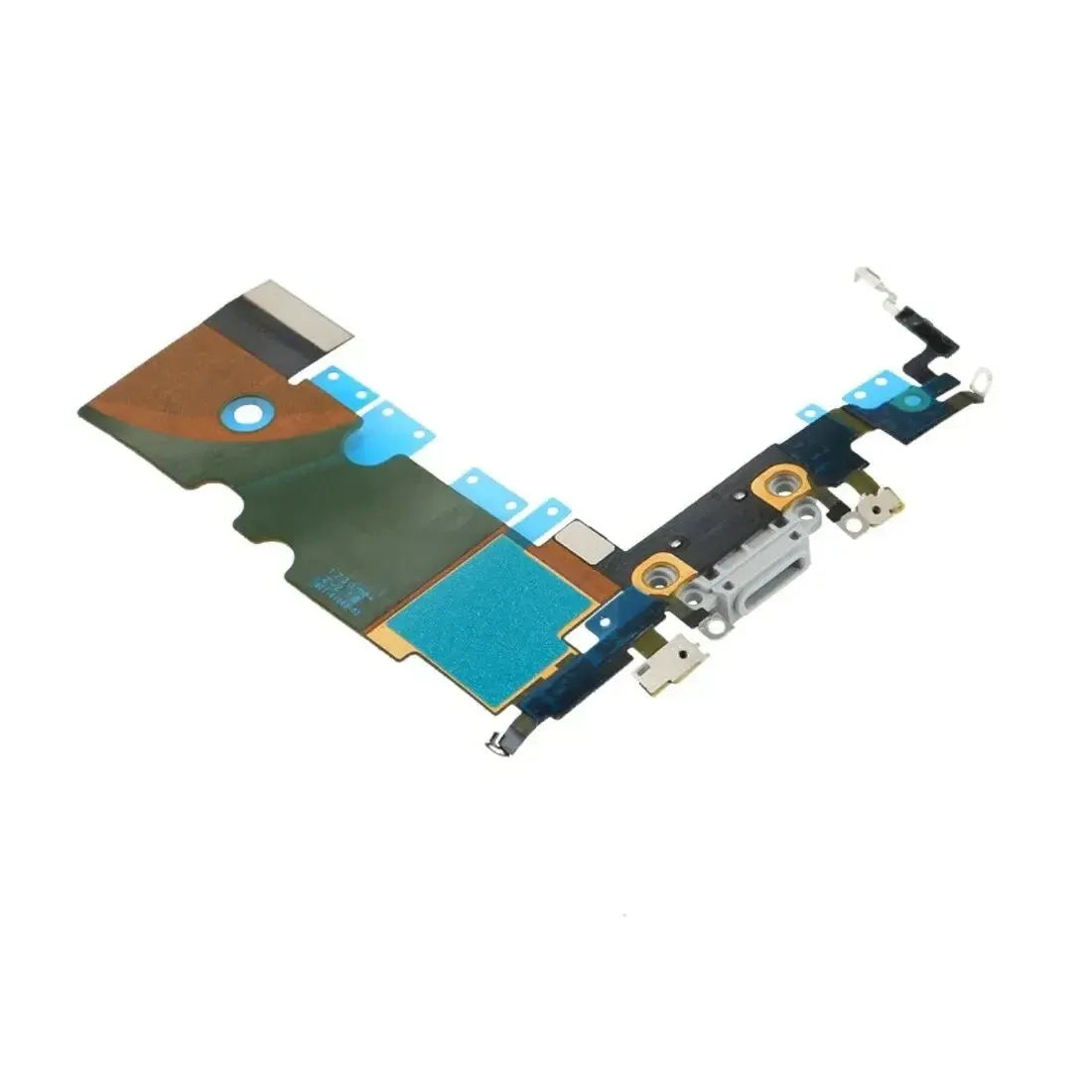 For Apple iPhone 8 Charging Port Flex Cable White