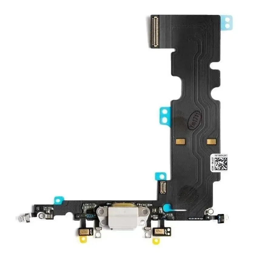 For Apple iPhone 8 Plus Charging Port Flex Cable White