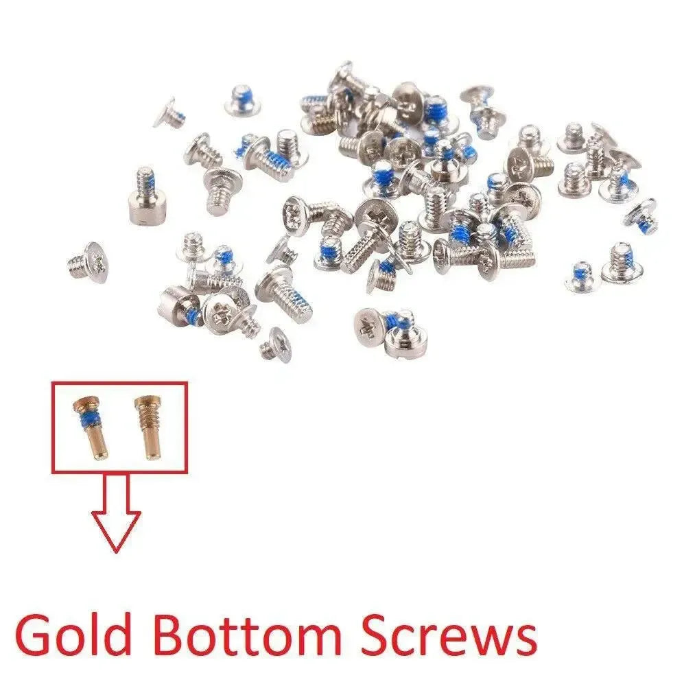 For Apple iPhone 8 Screws Full Set Gold