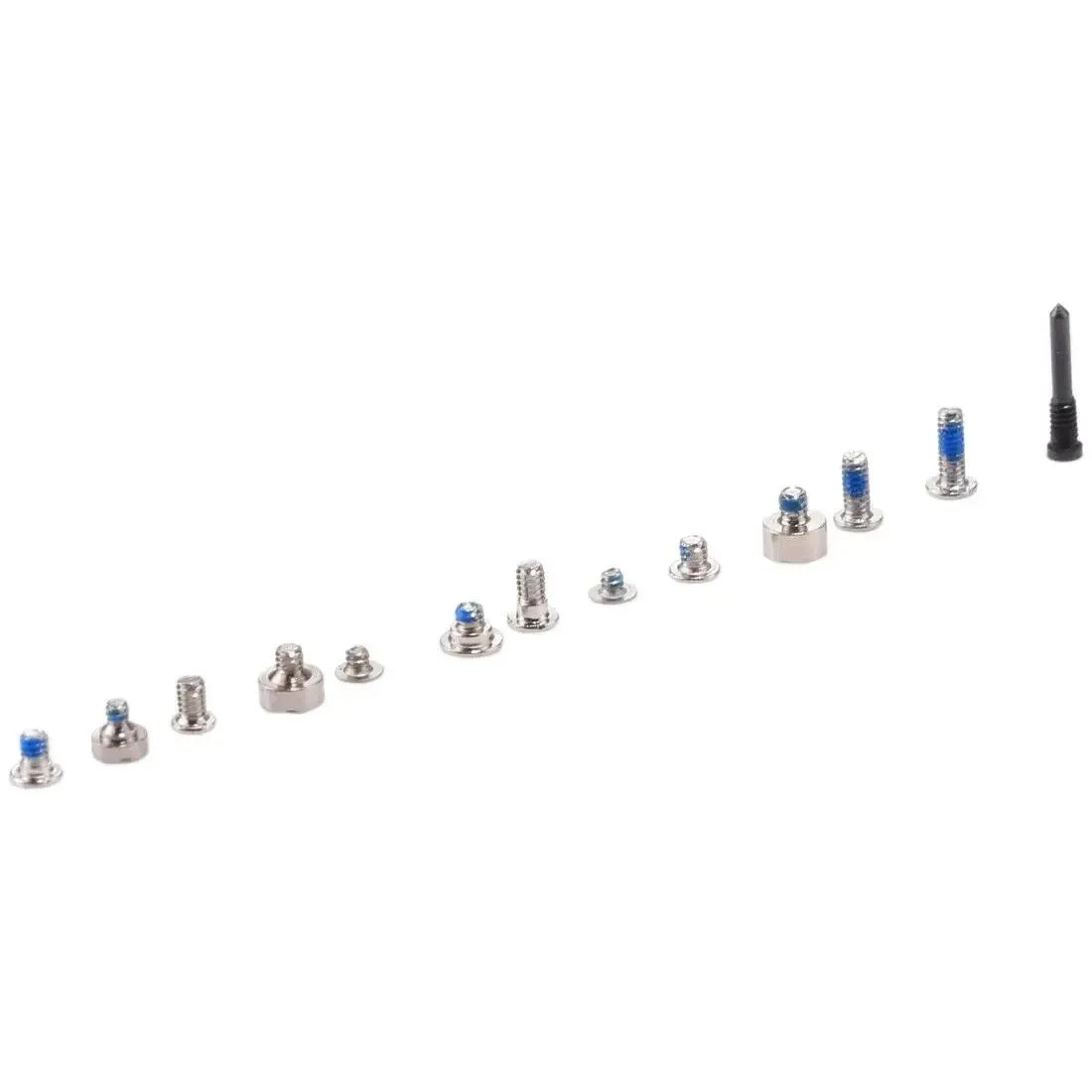 For Apple iPhone X Screws Full Set Black