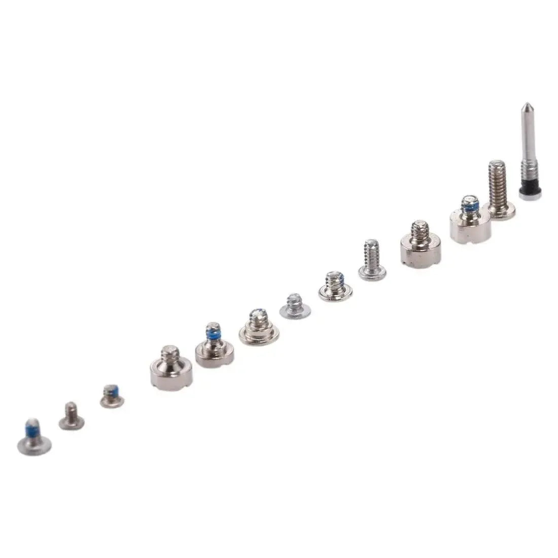 For Apple iPhone X Screws Full Set White