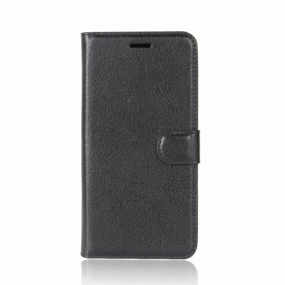 For Apple iPhone X / XS Wallet Case Cover PU Leather Holder Card Slots Black