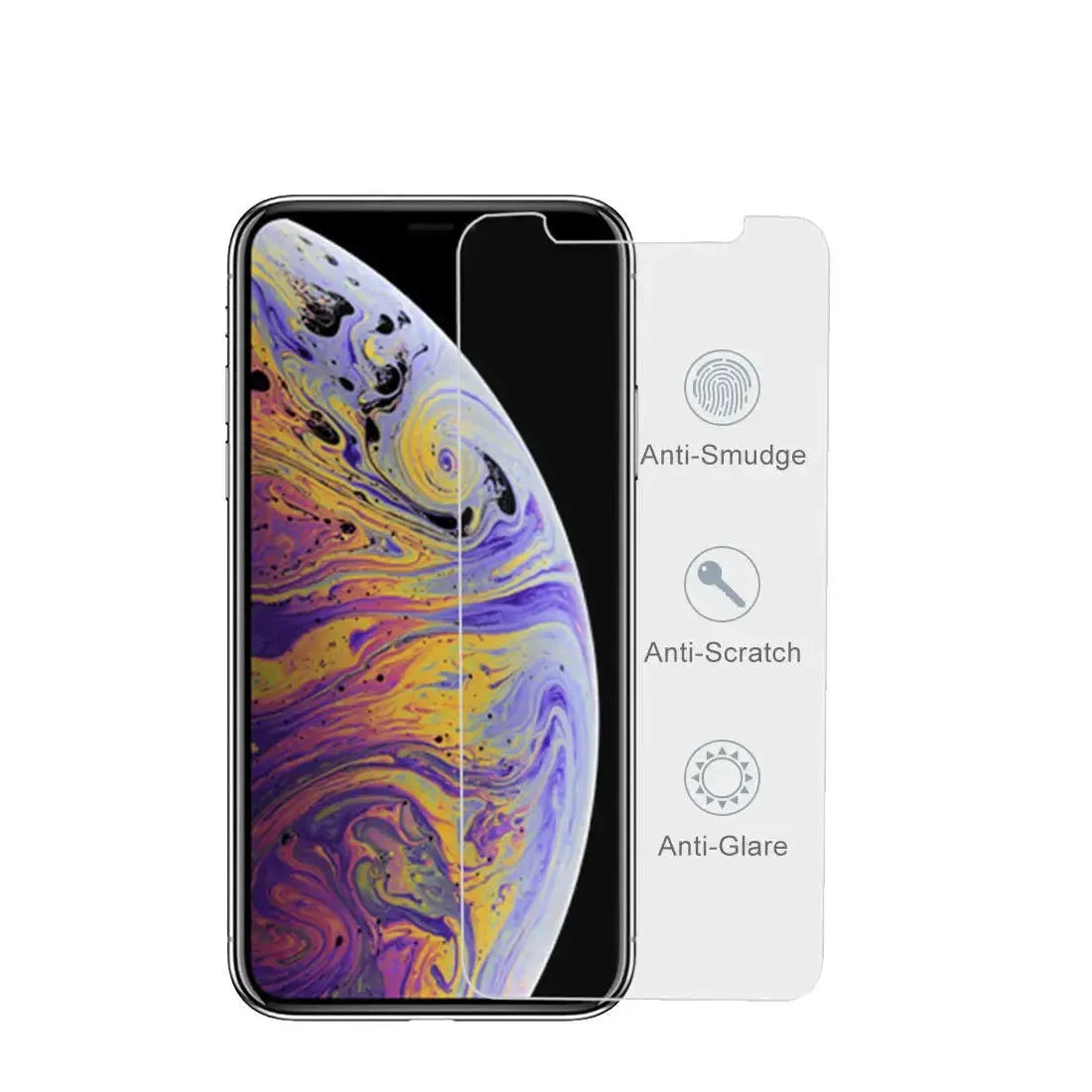 For Apple iPhone XS Max Tempered Glass