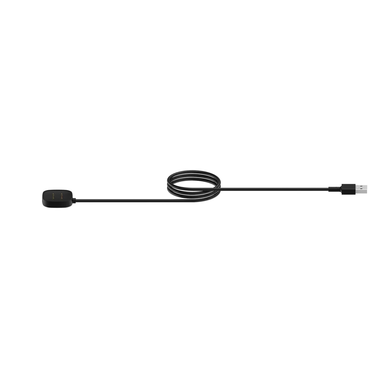 For Fitbit Sense & Versa 3 Magnetic Charging Cable Black