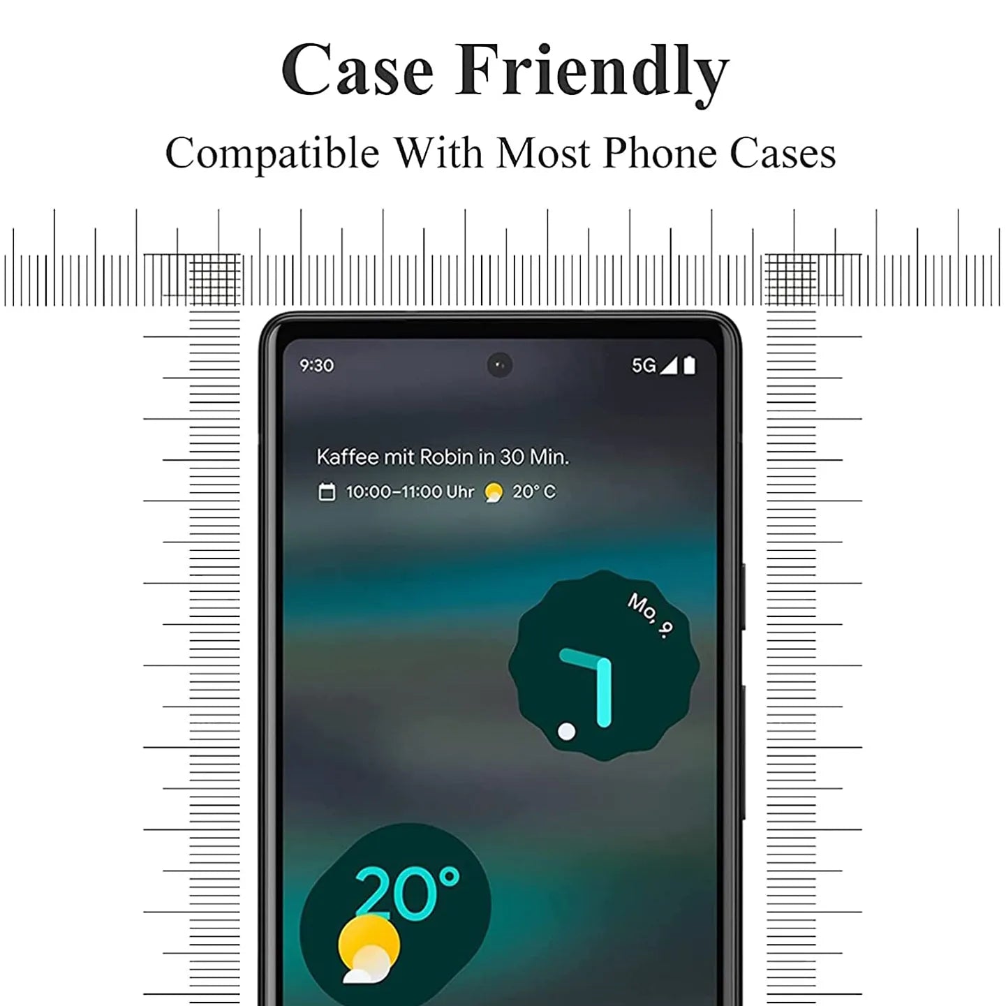 For Google Pixel 6a Tempered Glass / Screen Protector