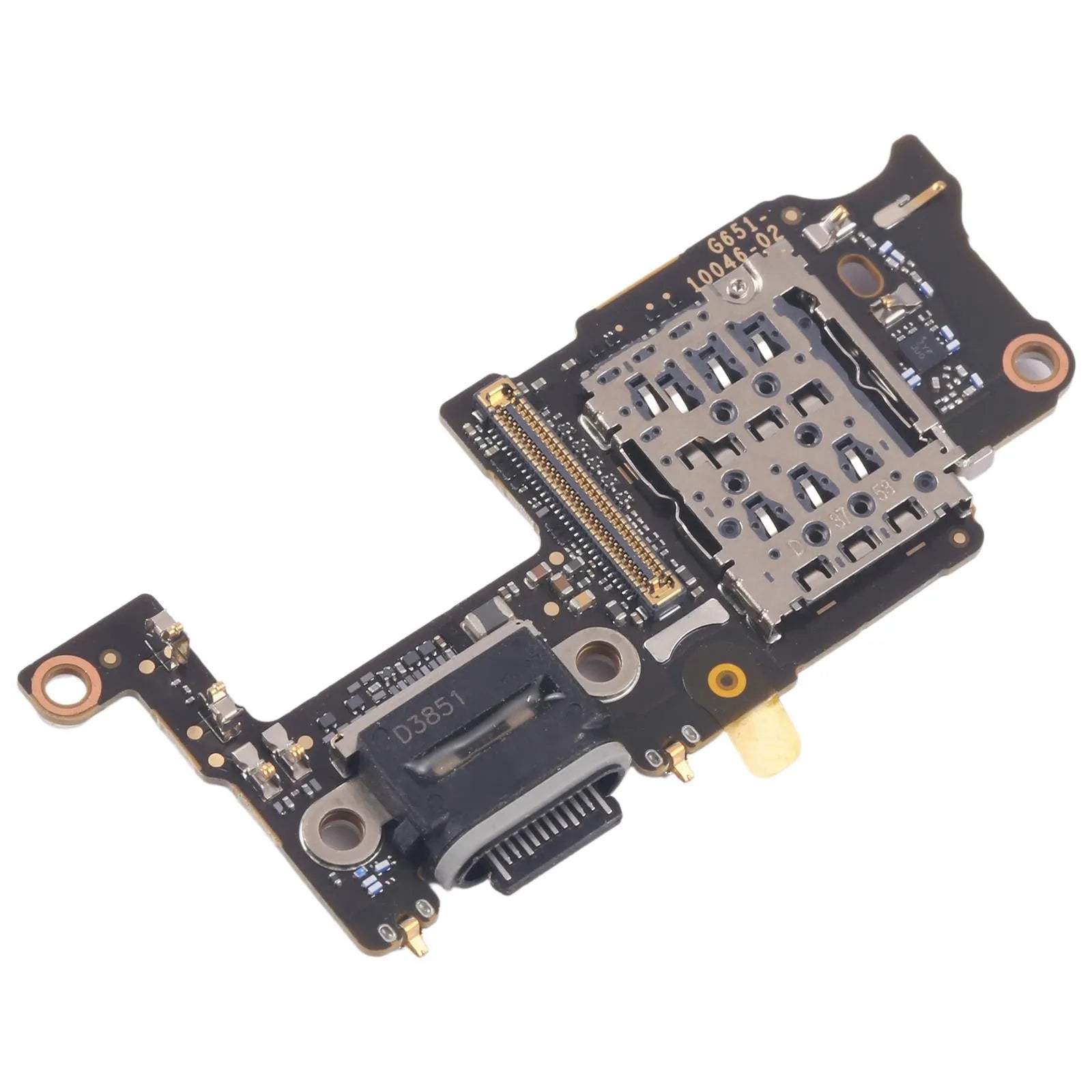 For Google Pixel 9 Pro XL Replacement Charging Port Board With Microphone & Card Reader