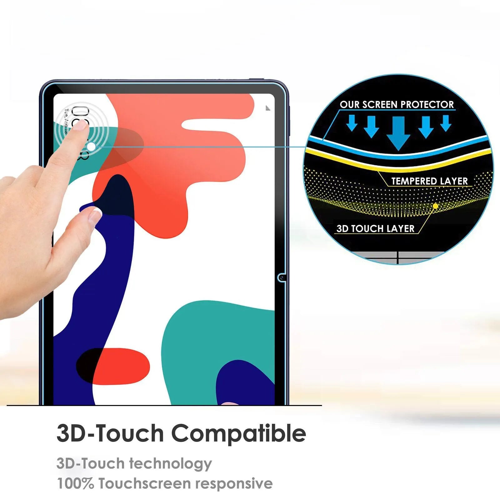 For Huawei MatePad 10.4 2020 Tempered Glass Screen Protector