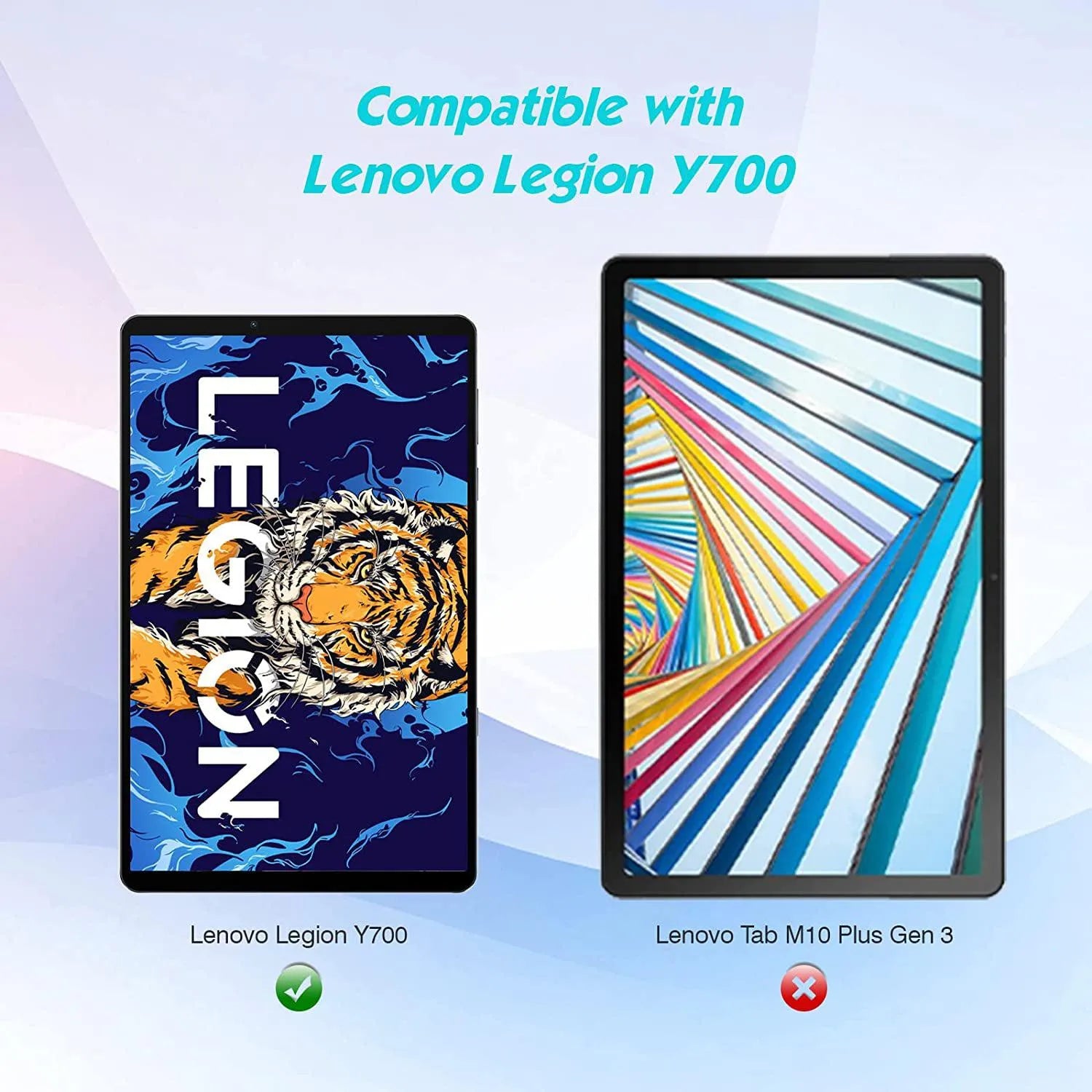 For Lenovo Legion Y700 Tempered Glass Screen Protector
