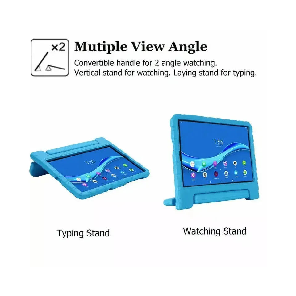 For Lenovo Tab M10 TB-X505F / TB-X505N Kids Case Shockproof Cover With Stand - Blue