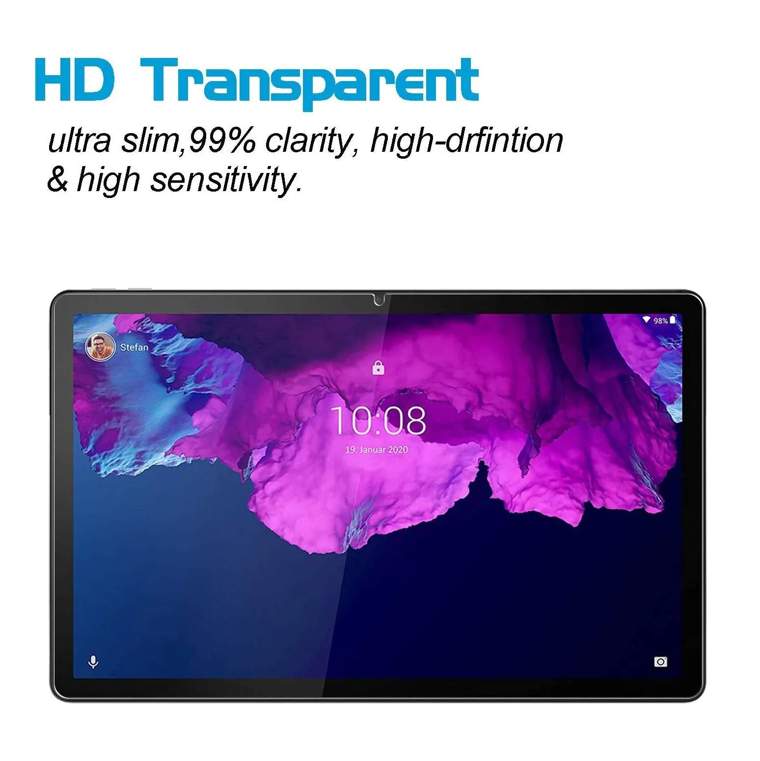 For Lenovo Tab P11 Plus Tempered Glass Screen Protector