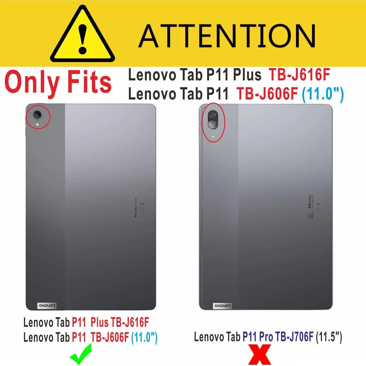 For Lenovo Tab P11 Plus Tempered Glass Screen Protector