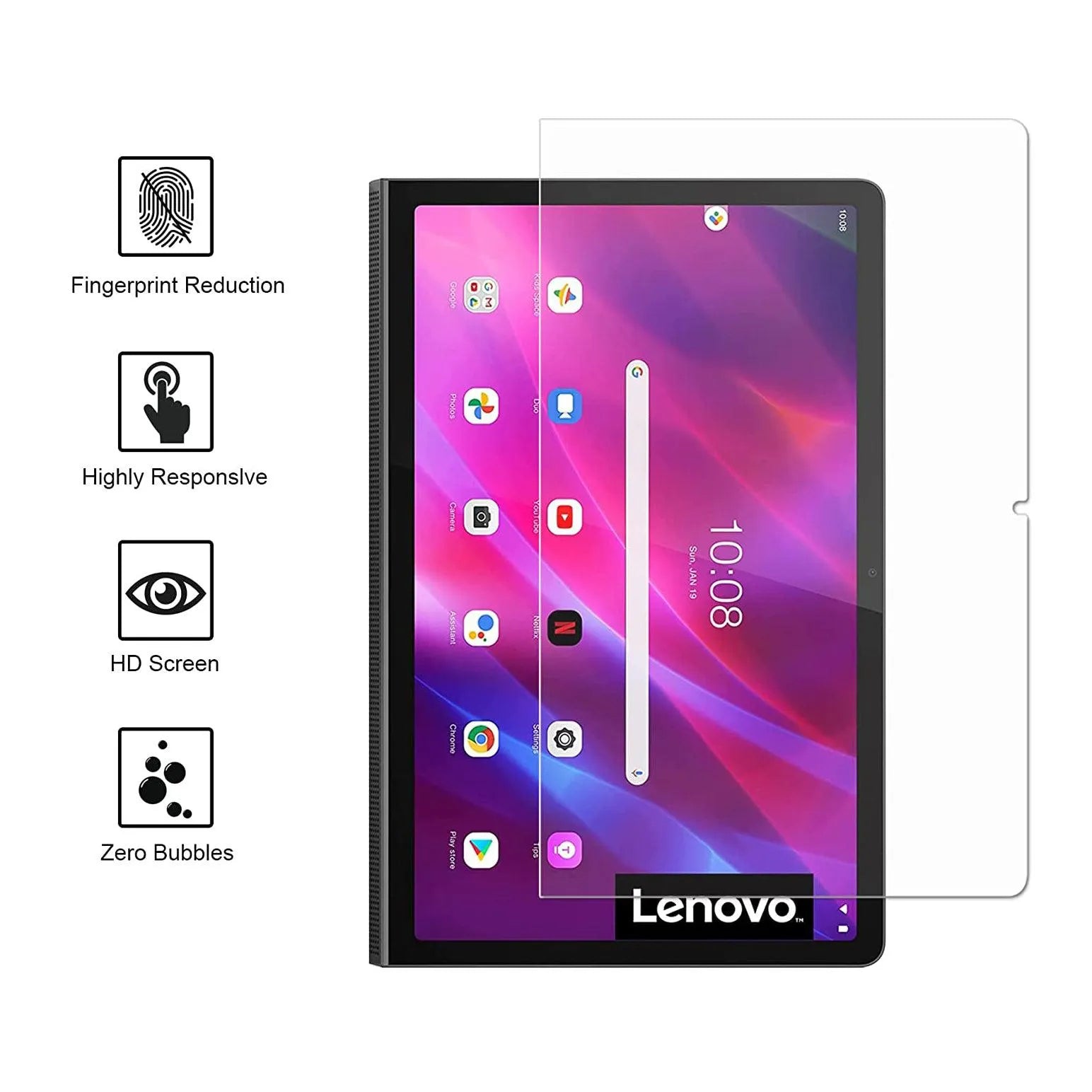 For Lenovo Yoga Tab 11 Tempered Glass Screen Protector