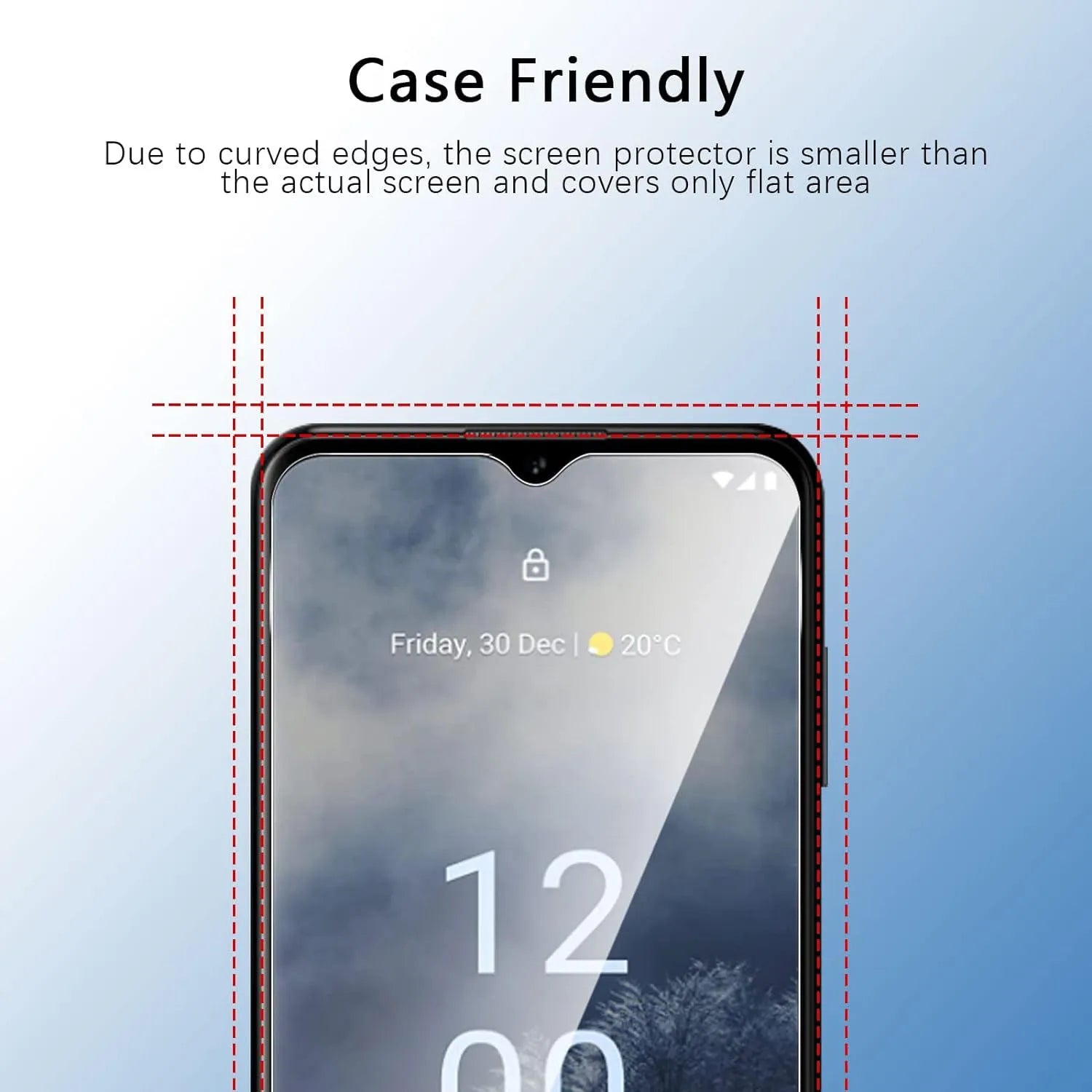 For Nokia C21 Plus Tempered Glass / Screen Protector