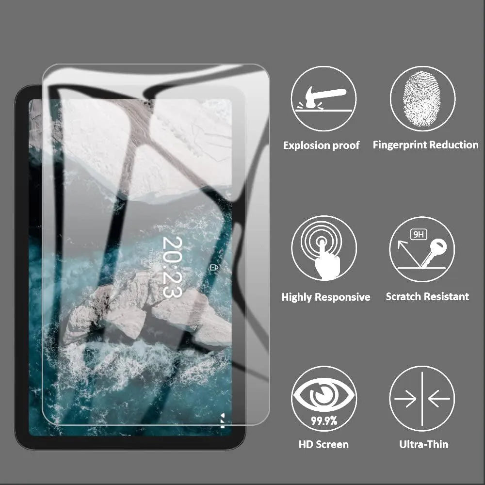 For Nokia T21 10.4" Tempered Glass Screen Protector