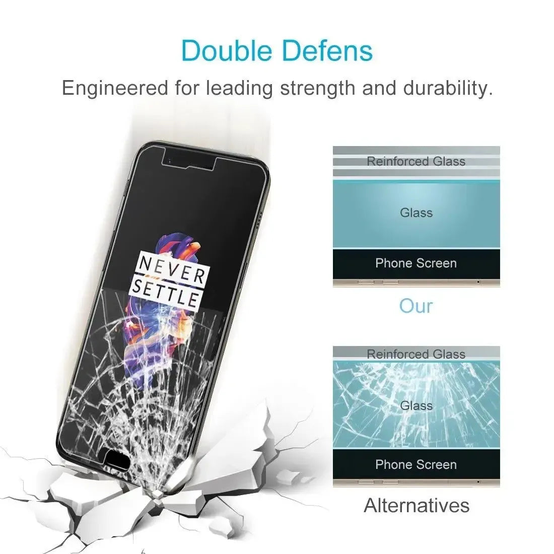 For OnePlus 5 Premium Tempered Glass