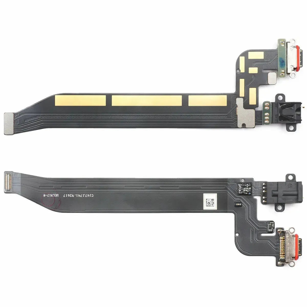 For OnePlus 5T Type-C Charging Port Flex Cable with Headphone Jack
