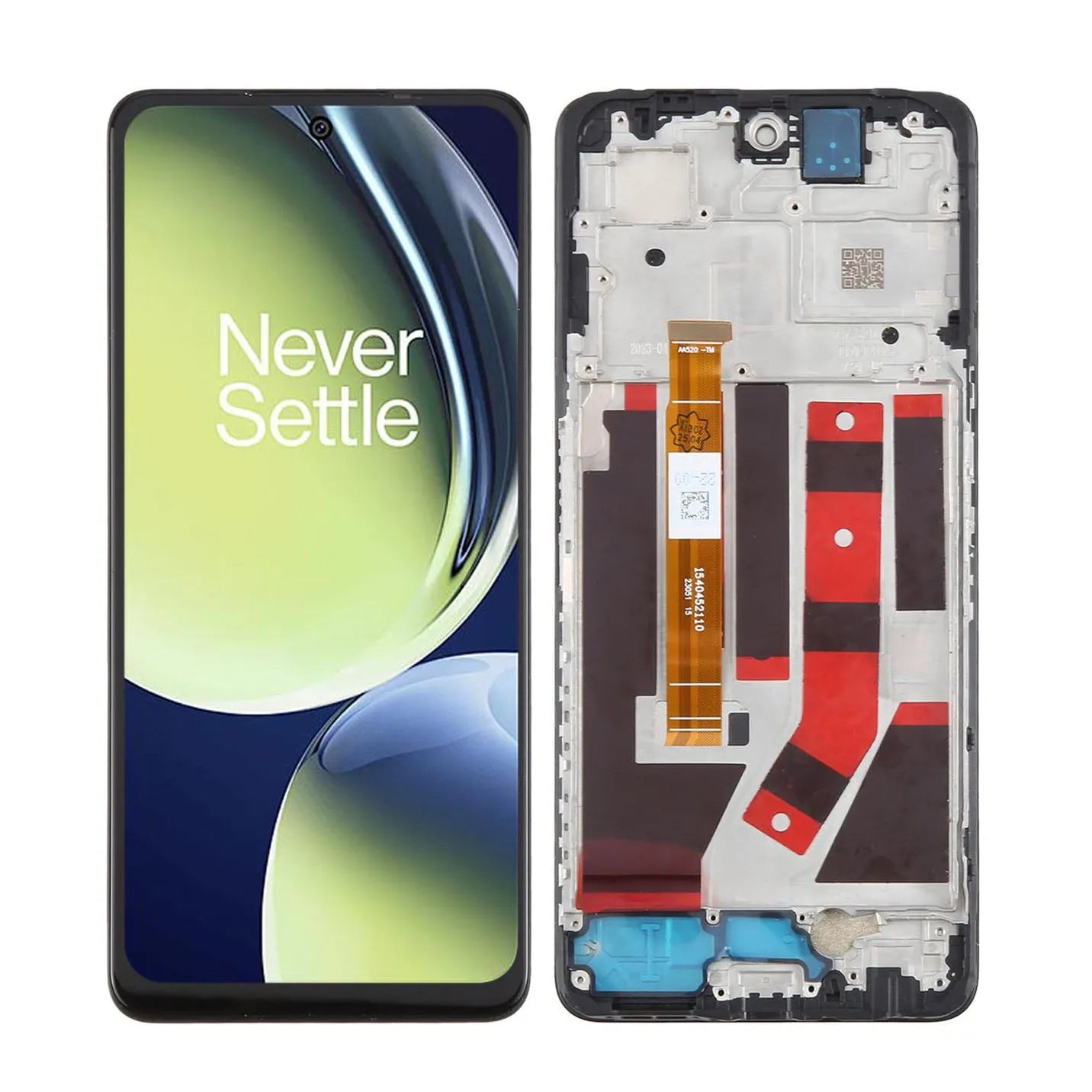 For OnePlus Nord CE 3 Lite LCD Screen Replacement With Frame - Black