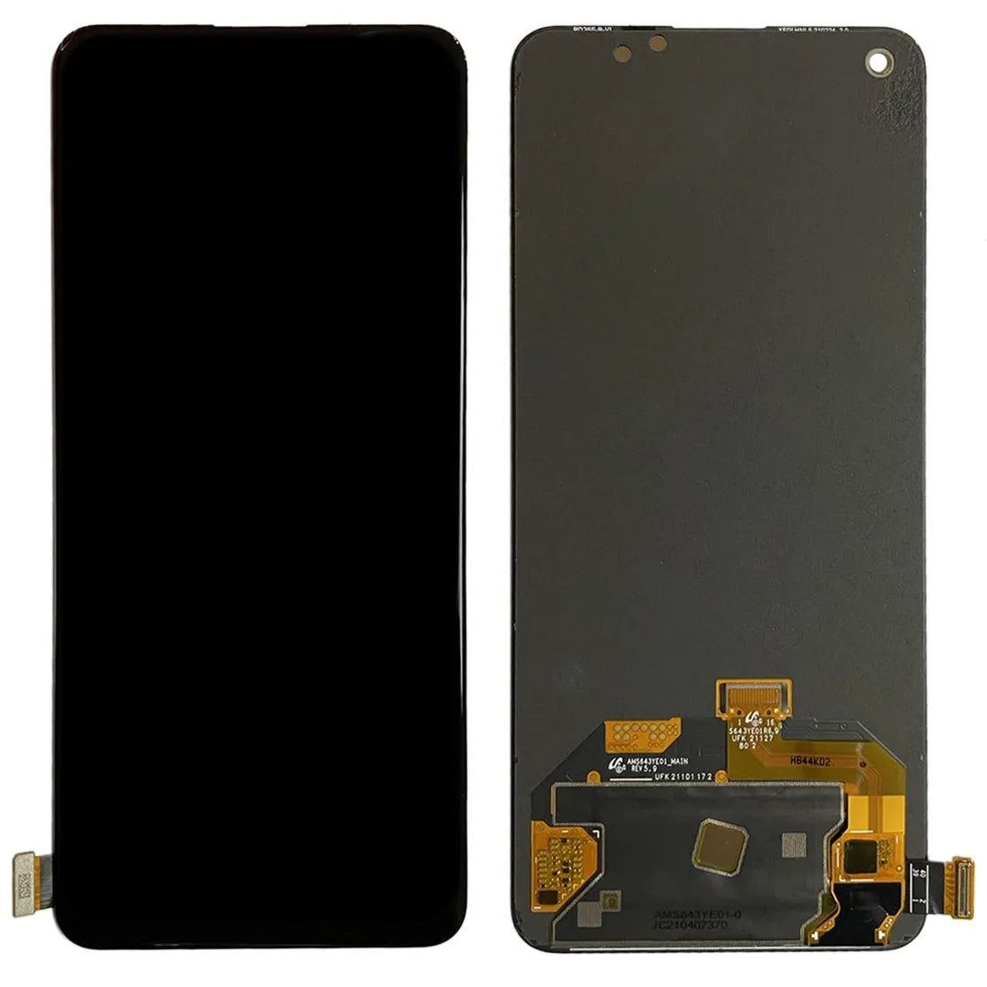 For OnePlus Nord CE 5G Replacement LCD Touch Screen Assembly - Black