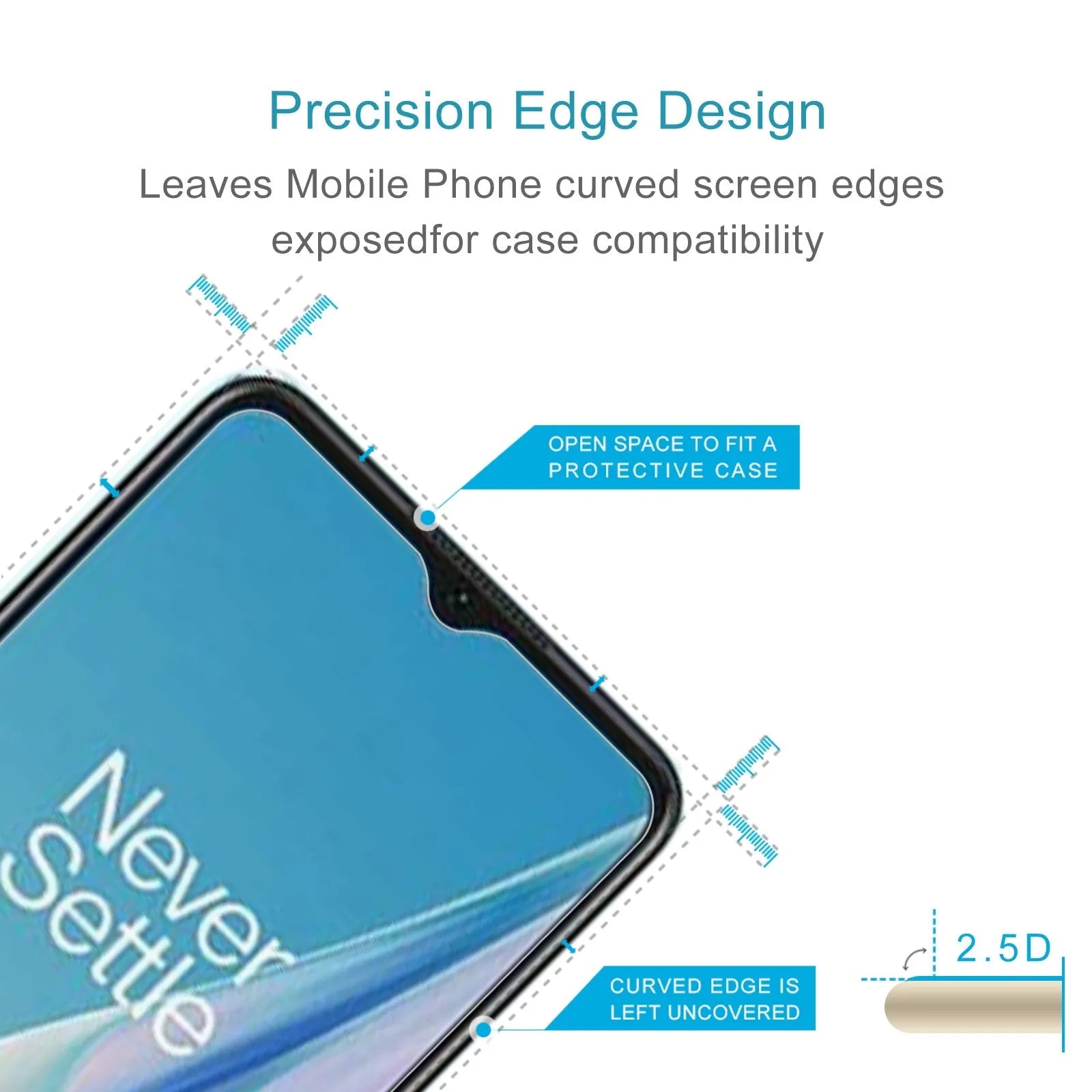 For OnePlus Nord N300 Tempered Glass / Screen Protector