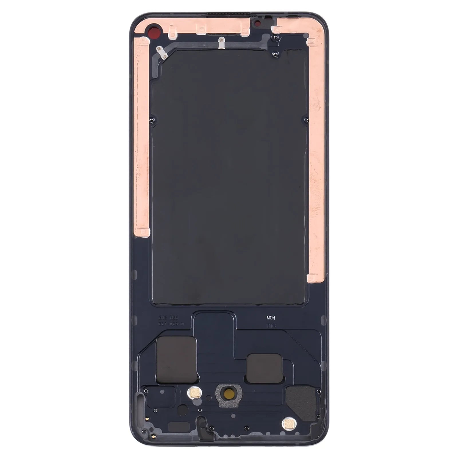 For Oppo Reno 6 5G Front Housing LCD Frame Bezel Plate Black New