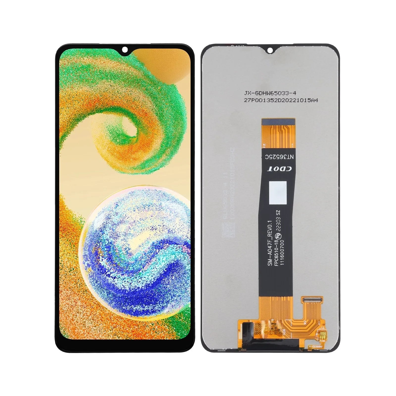 For Samsung Galaxy A04s Replacement LCD Touch Screen Assembly - Black