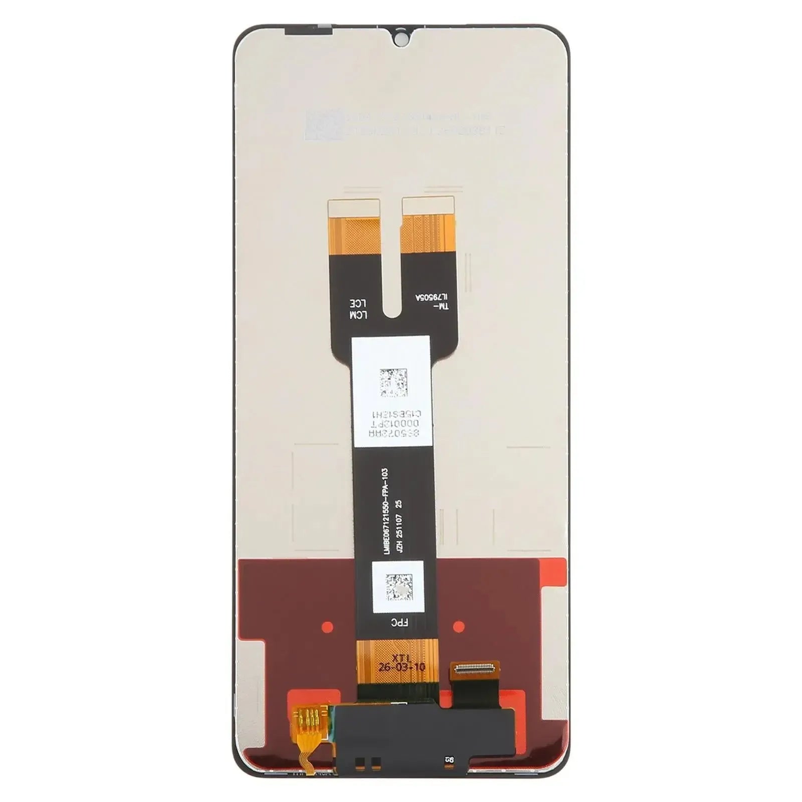 For Samsung Galaxy A07 5G SM-A076B Replacement LCD Touch Screen Assembly With Digitizer - Black