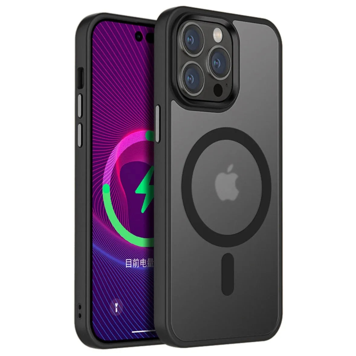 For Samsung Galaxy A13 Skin-Feel Magnetic Magsafe Case Black