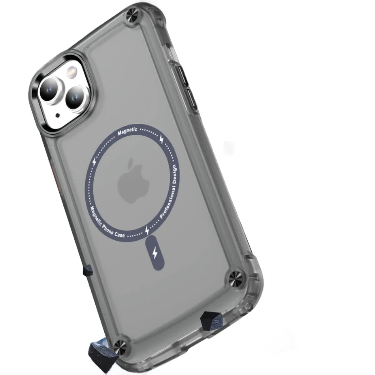 For Samsung Galaxy A14 5G Shockproof Bumper Magsafe Case Black