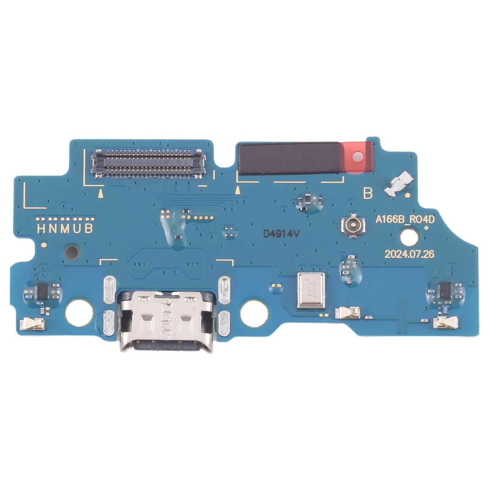 For Samsung Galaxy A16 5G SM-A166B Replacement Charging Port Board With Microphone