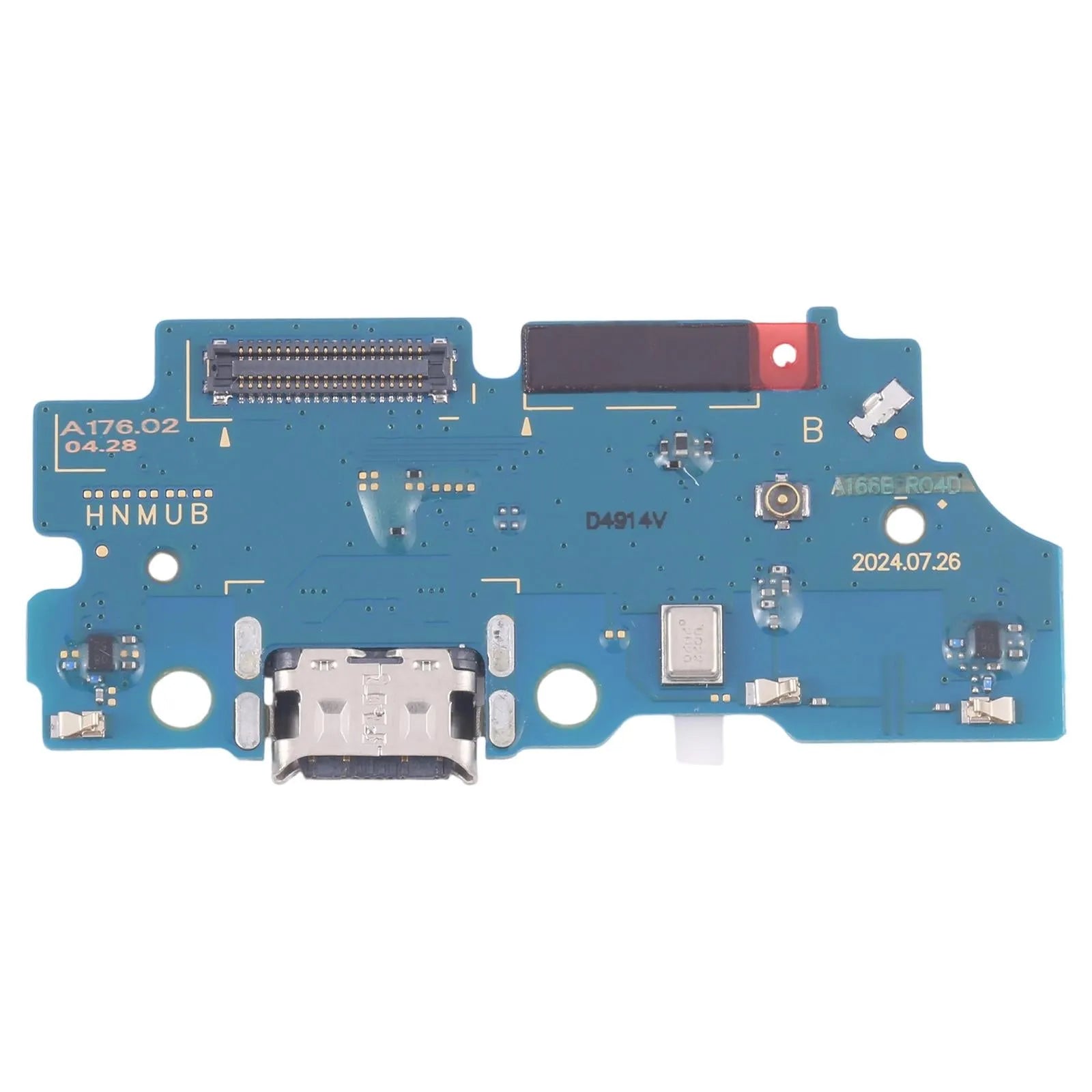 For Samsung Galaxy A17 5G SM-A176B Replacement Charging Port Board With Microphone
