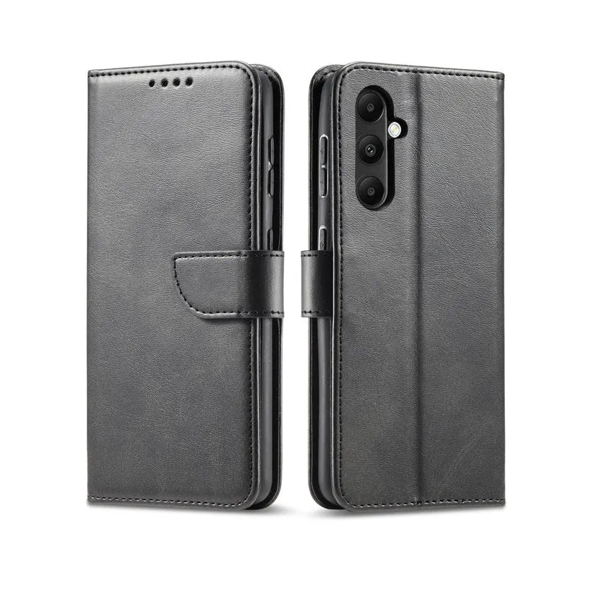 For Samsung Galaxy A17 Premium Wallet Cases Black