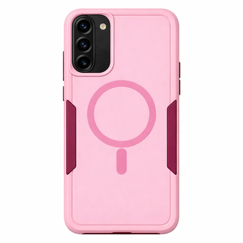 For Samsung Galaxy A26 5G Exploiter Magsafe Case Pink