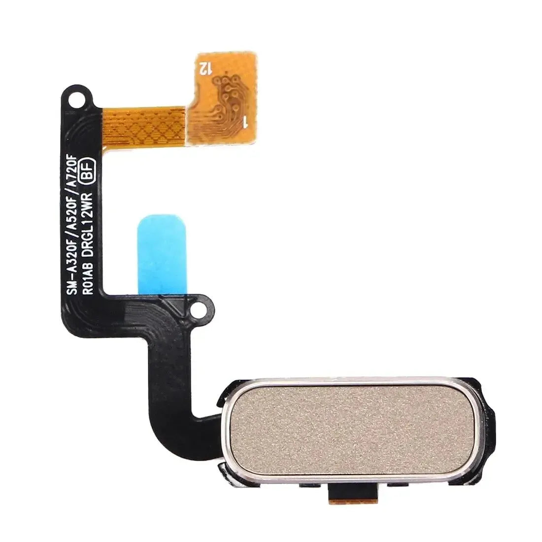 For Samsung Galaxy A3 A5 A7 2017 Home Button Flex Cable Gold