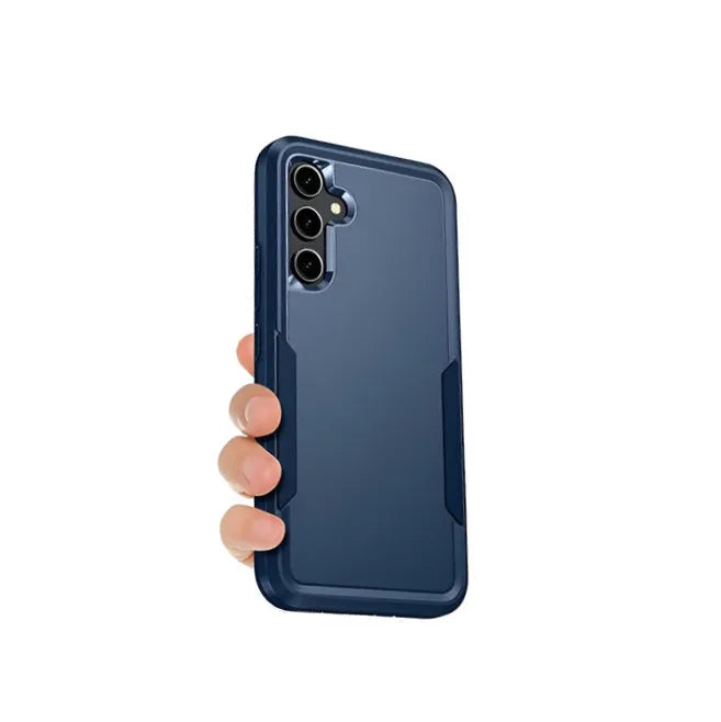 For Samsung Galaxy A35 5G Symmetry Exploiter Case Blue