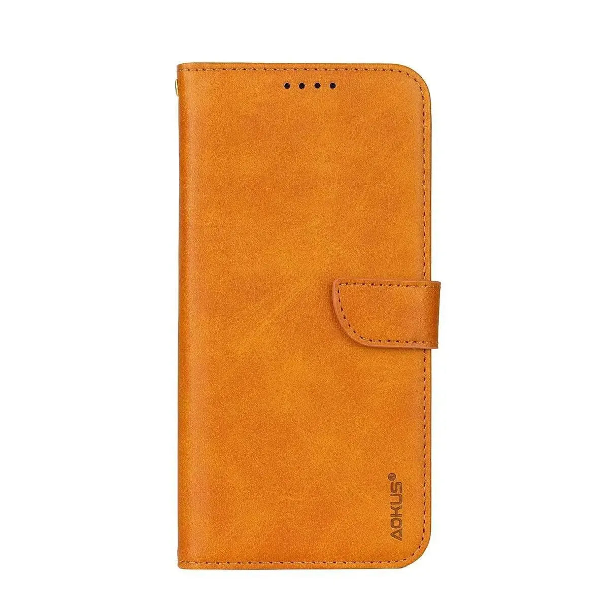 For Samsung Galaxy A37 Premium Wallet Case Kakhi