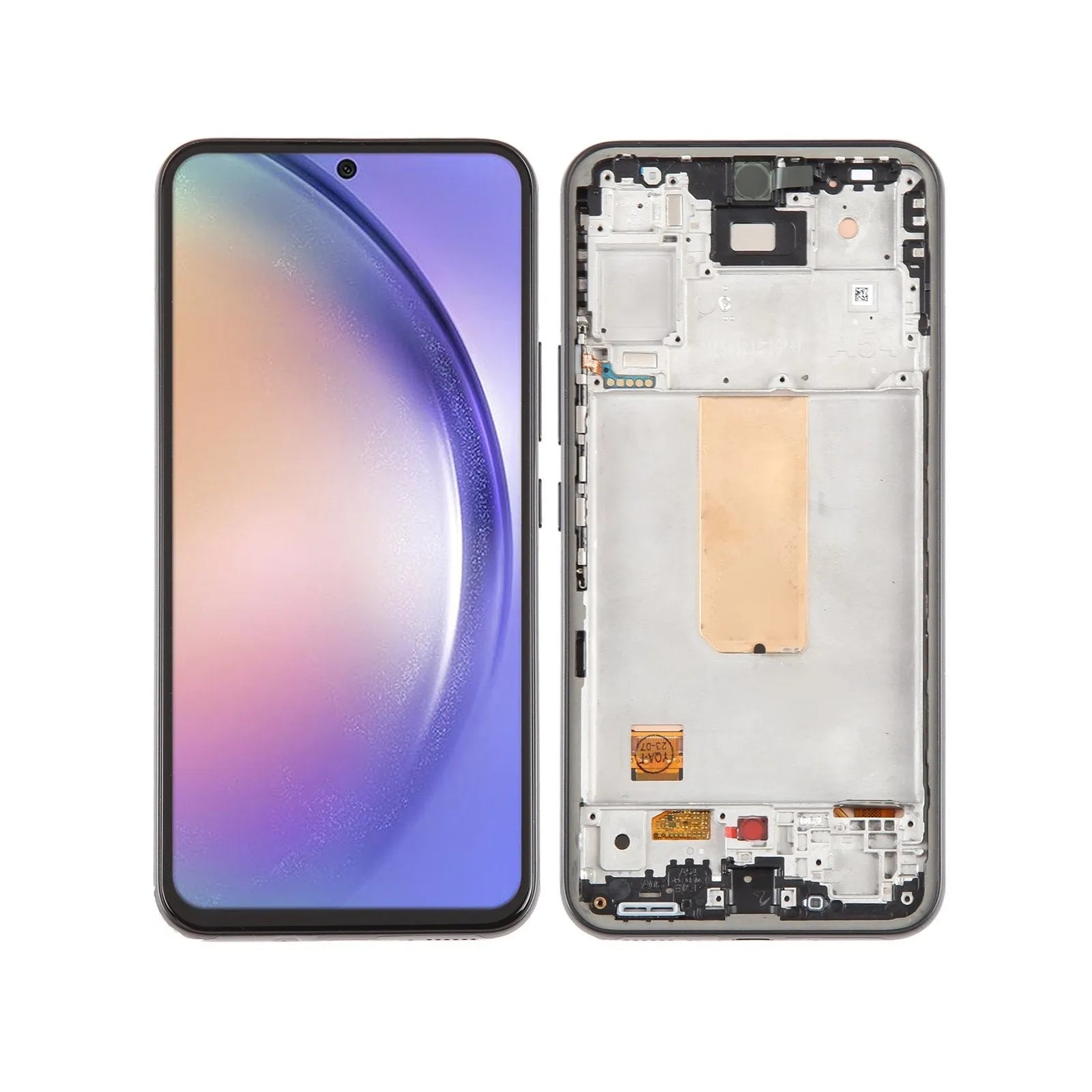 For Samsung Galaxy A54 LCD Screen Replacement With Frame - Black