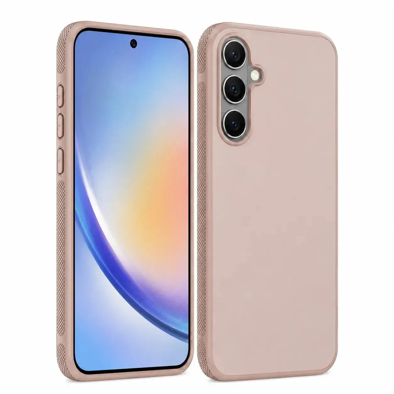 For Samsung Galaxy A57 Premium Silicone Case Rose Gold