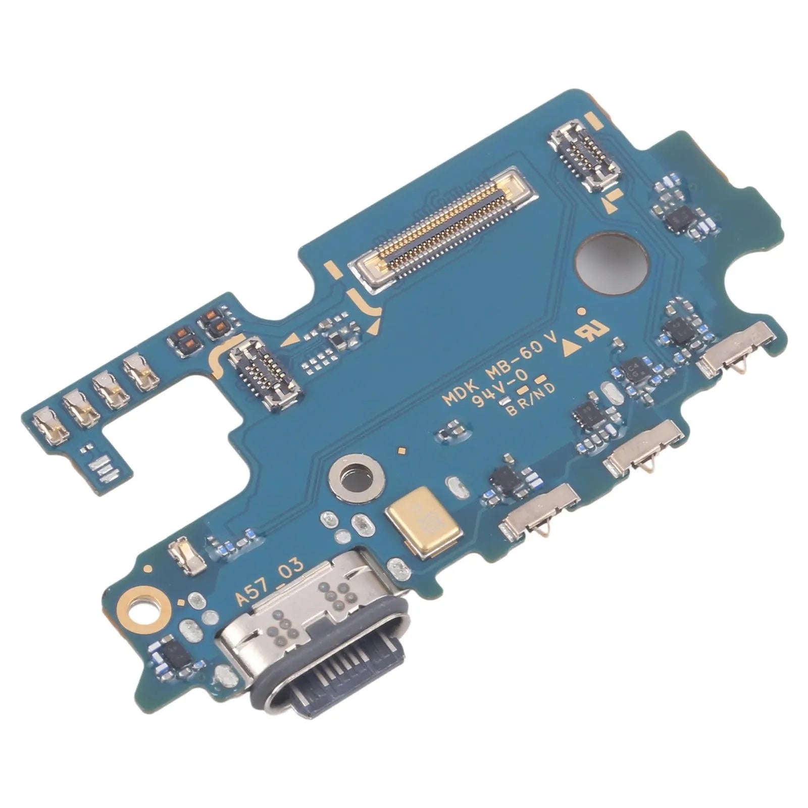 For Samsung Galaxy A57 SM-A576B Replacement Charging Port Board With Microphone & Card Reader