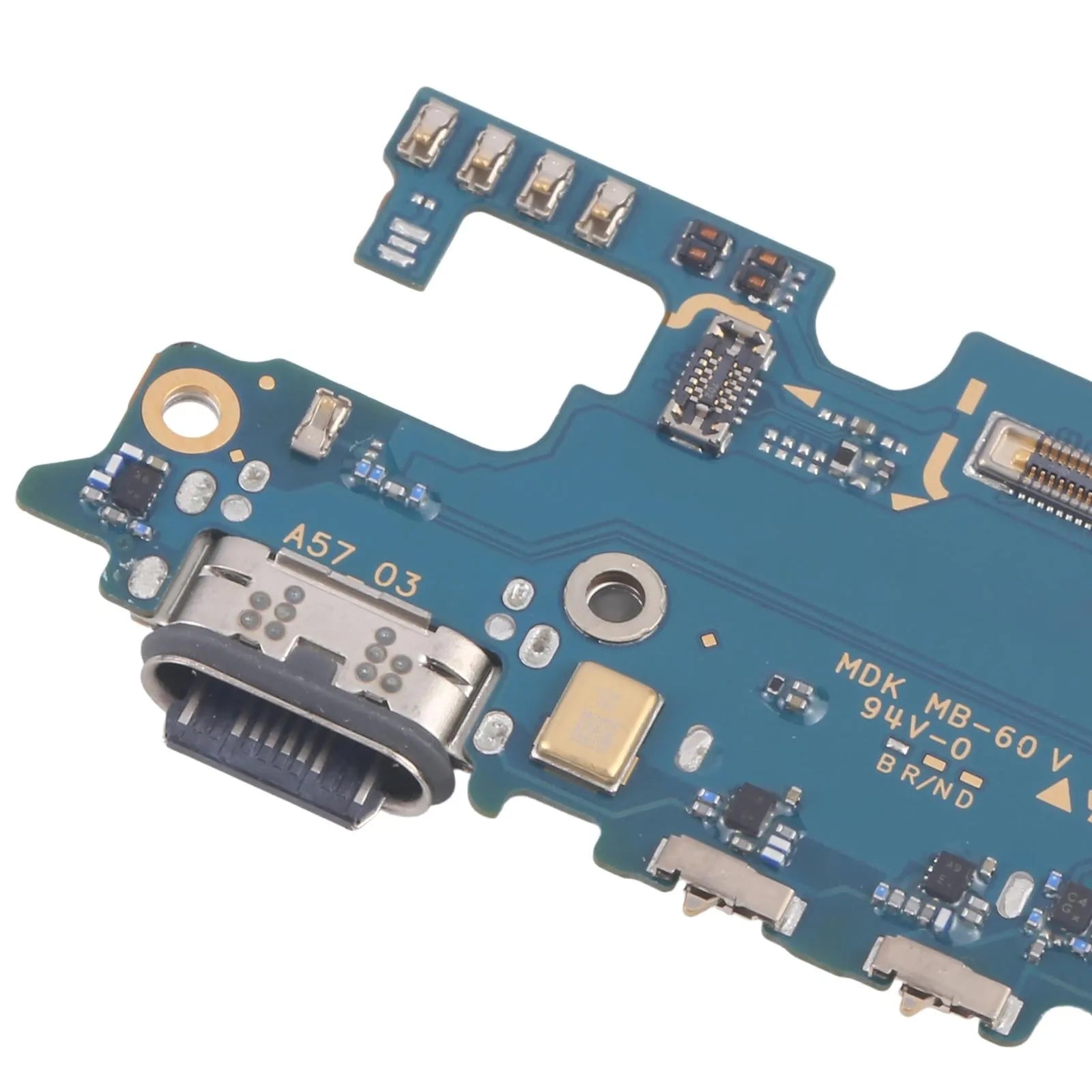 For Samsung Galaxy A57 SM-A576B Replacement Charging Port Board With Microphone & Card Reader