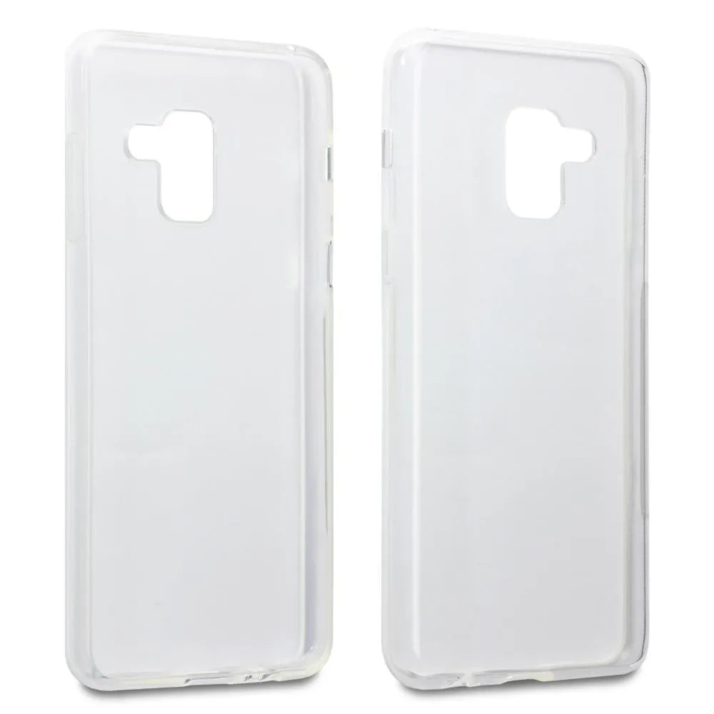 For Samsung Galaxy A6 Plus 2018/J8 2018 Transparent Gel Case