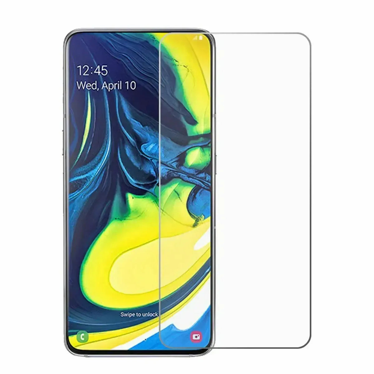 For Samsung Galaxy A80 Tempered Glass