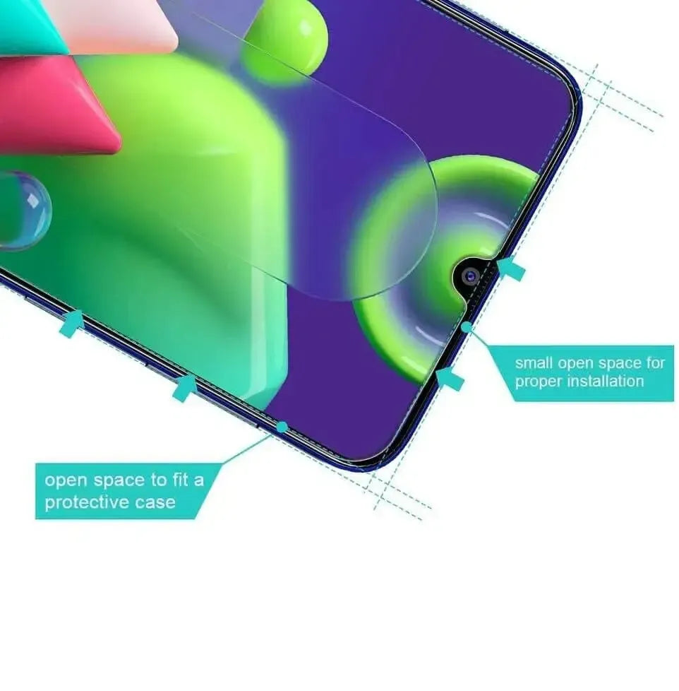For Samsung Galaxy M21 Tempered Glass