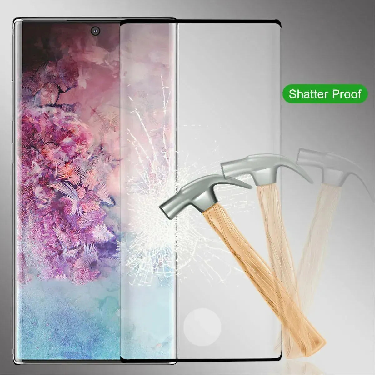 For Samsung Galaxy Note 10 Plus - 9D Full Coverage Tempered Glass