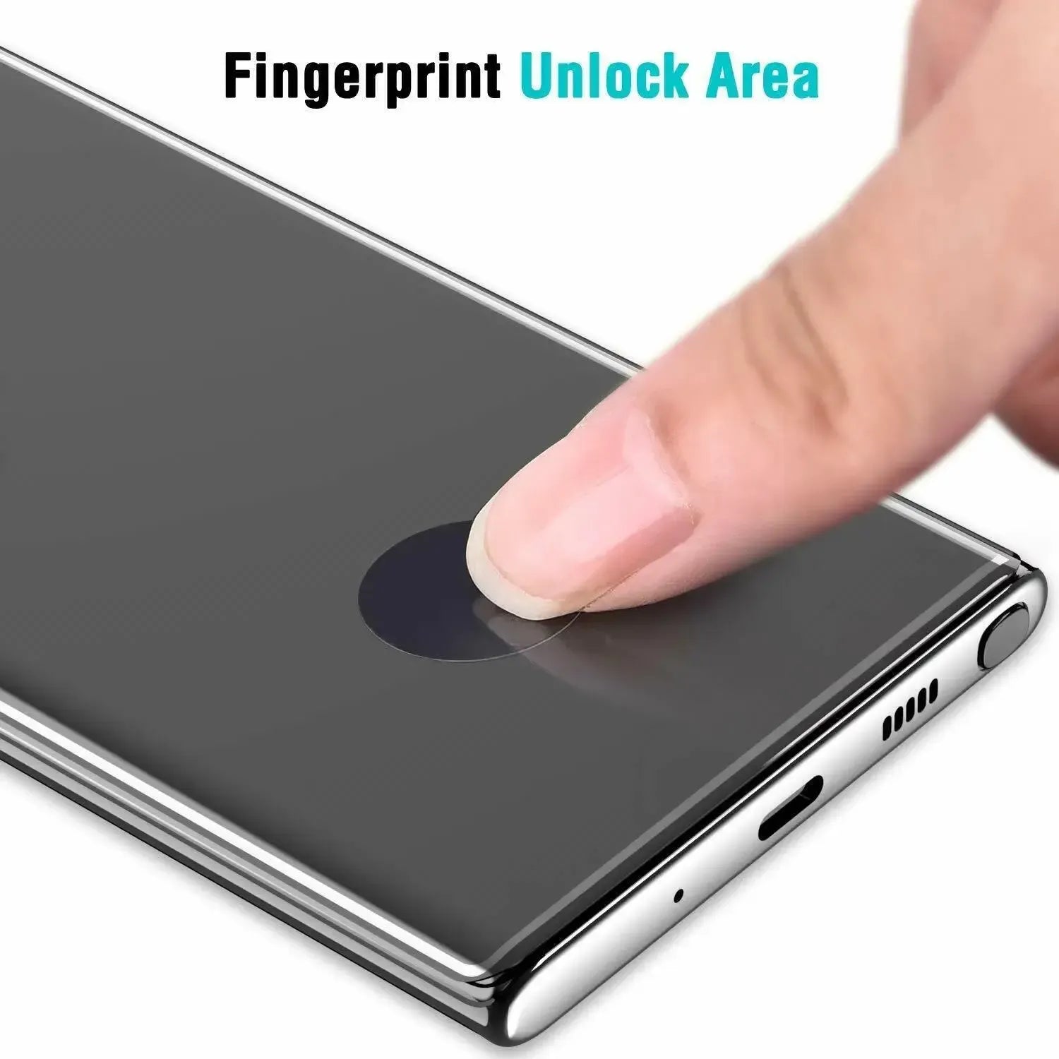 For Samsung Galaxy Note 10 Plus - 9D Full Coverage Tempered Glass